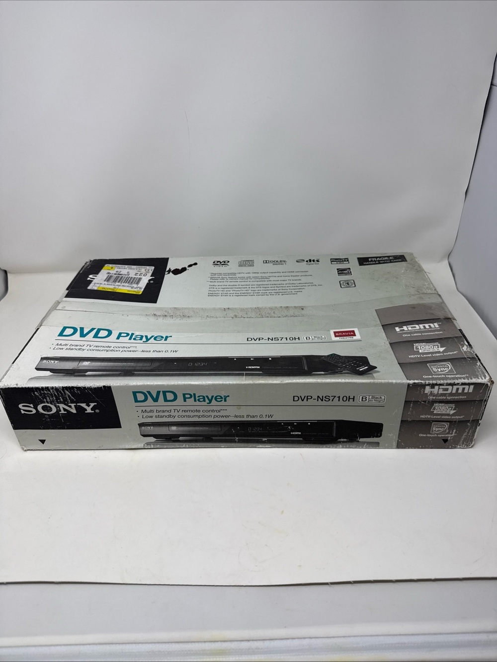 Sony DVP-NS710H DVD Player New In Sealed Box. HDMI Output 1080 Video Output.